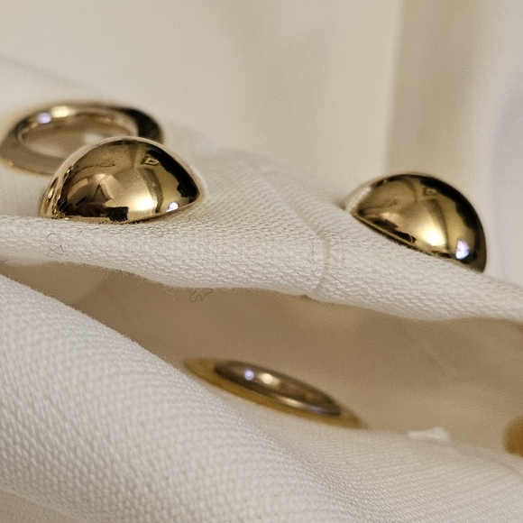 NEW tags Michael Kors COLLECTION RUNWAY skirt with grommets and large beads - Picture 14 of 14